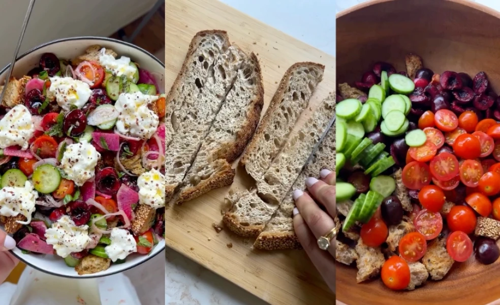 Recept na panzanellu