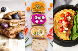 Zdravé raňajkové menu – 10 receptov, ktoré budeš pripravovať dookola!