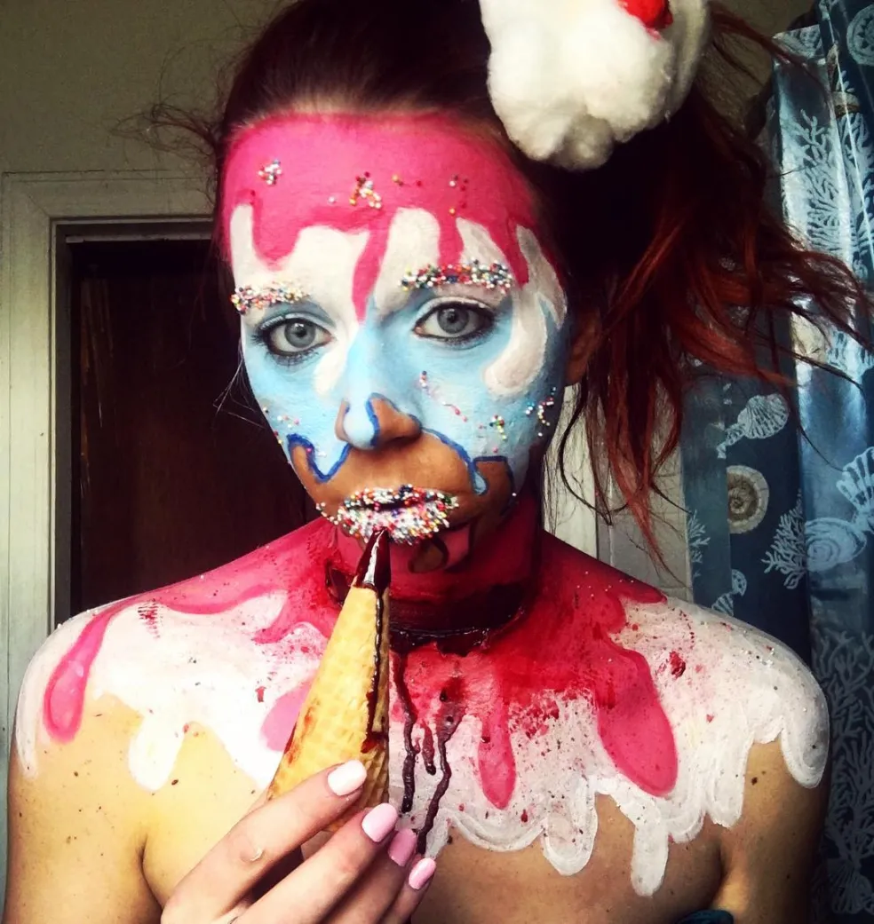halloweensky make-up