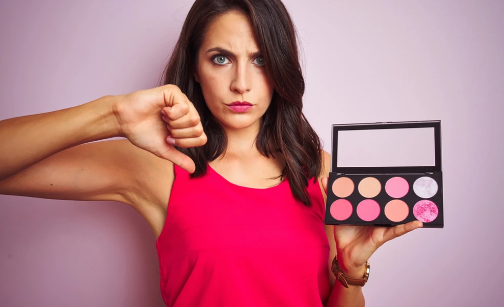 make-up prešľapy