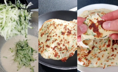 Cuketové palacinky so syrom – počas leta si ich budeš robiť opakovane!