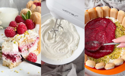 Najlepší letný dezert bez rúry? Malinovo-pistáciová torta s mascarpone