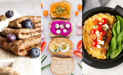 Zdravé raňajkové menu – 10 receptov, ktoré budeš pripravovať dookola!