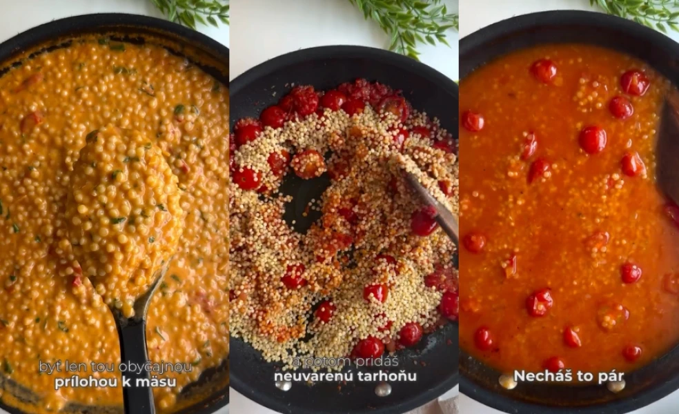 recept na krémovú tarhoňu s paradajkami
