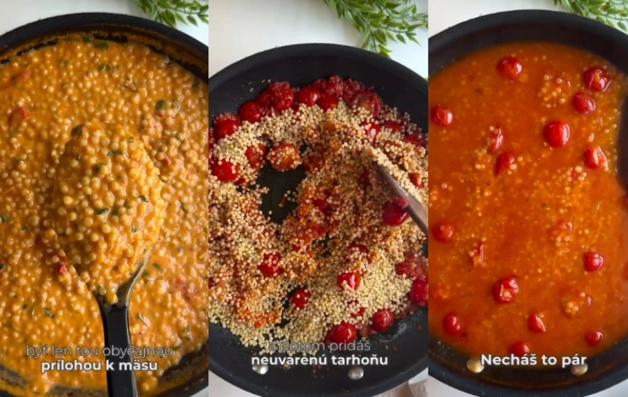 recept na krémovú tarhoňu s paradajkami