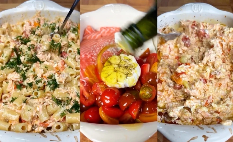 recept na cestoviny s lososom