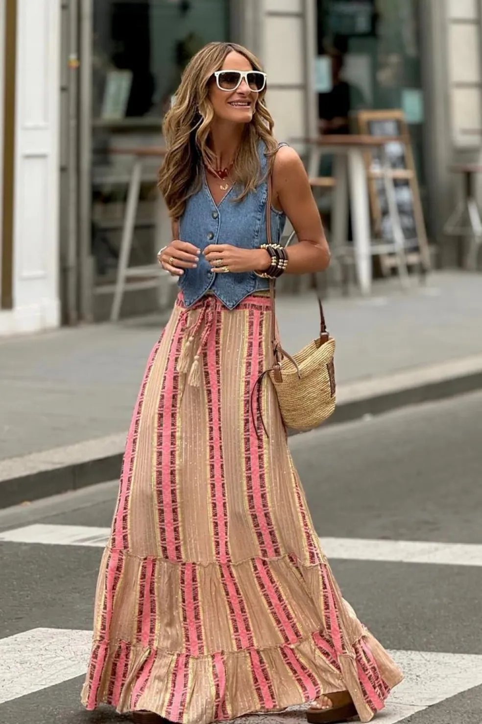 boho sukńa