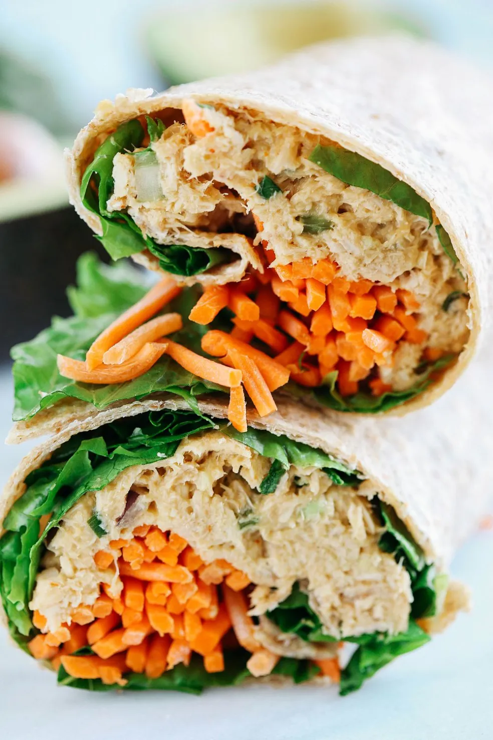 Pikantný tuniakový wrap