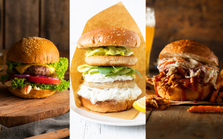 recept na burger