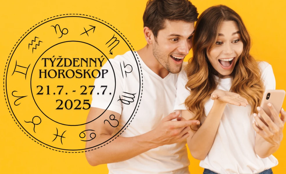 Týždenný horoskop od 21 júla do 27 júla 2025