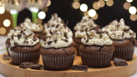 Čokoládové cupcakes s mascarpone – exkluzívne koláčiky aj na oslavy