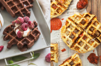 Pizza či brownies z waflovača? Skús aj netradičné recepty na wafle