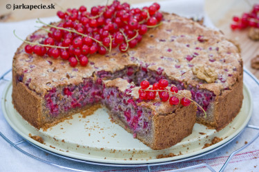 Bezlepkový recept – nemecký ríbezľový koláč