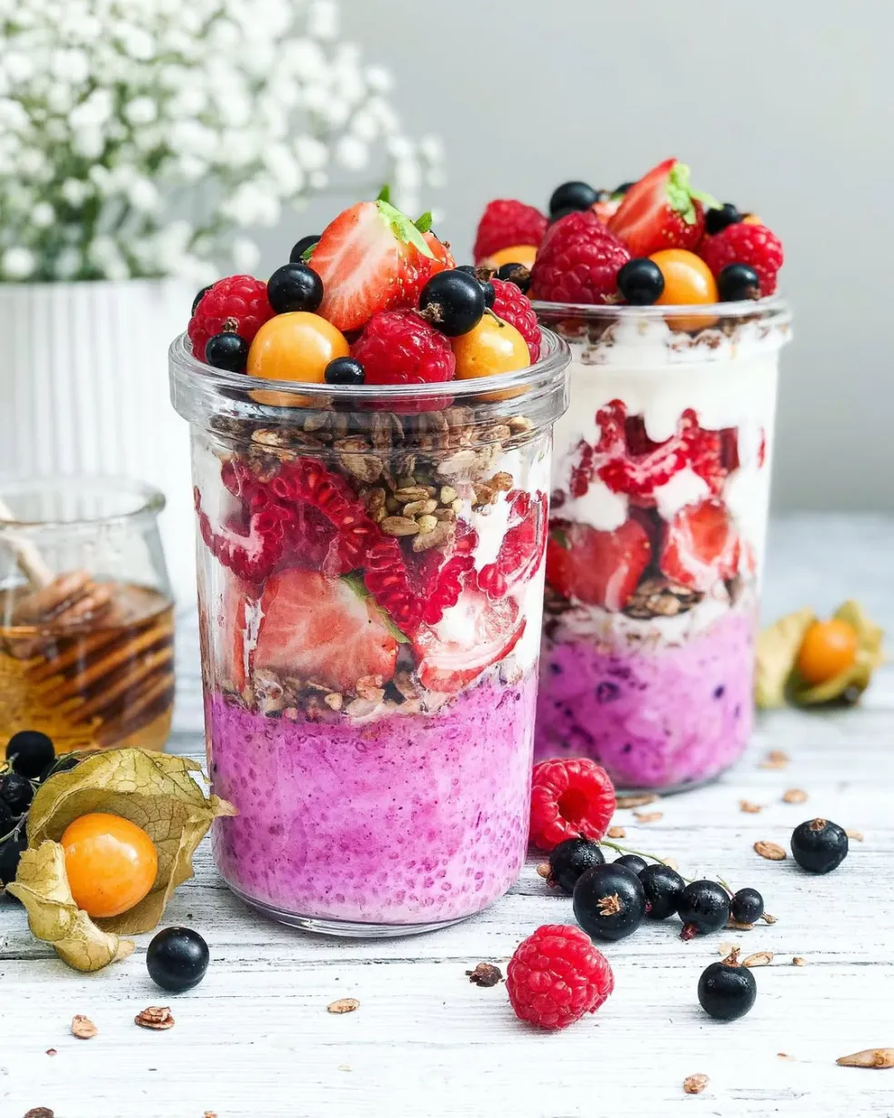 Pitahaya chia puding