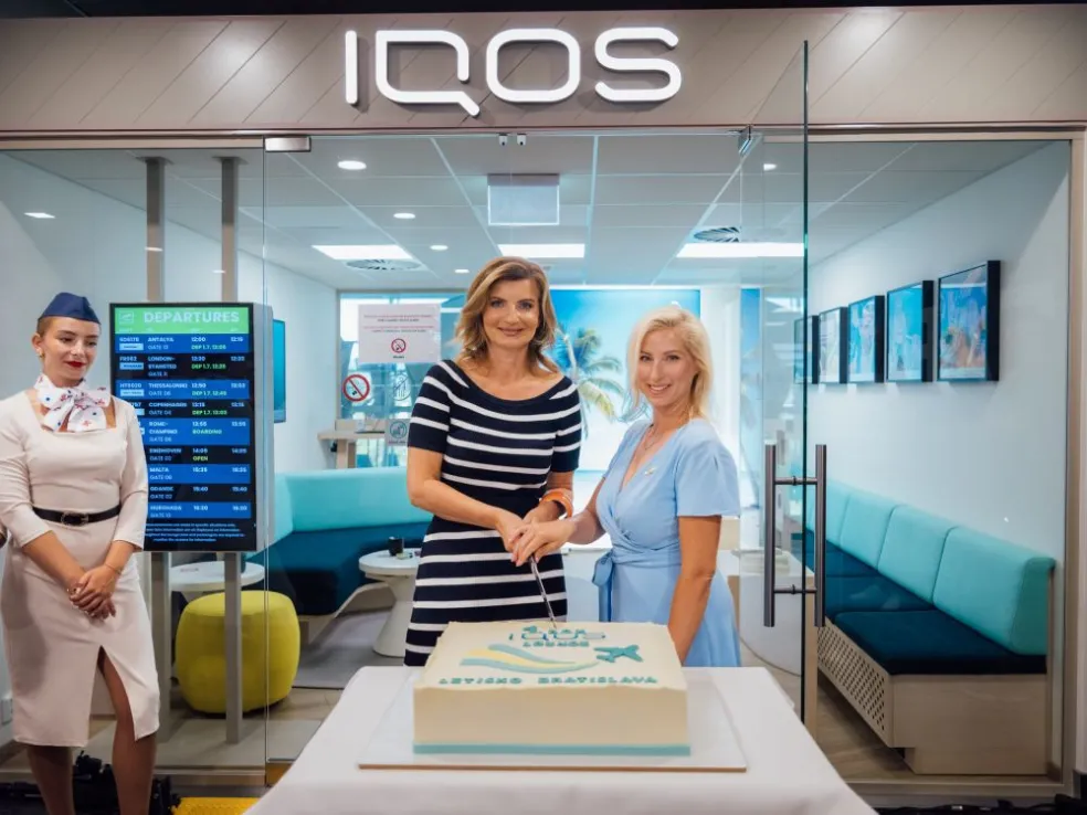 IQOS Lounge Bratislava oslava