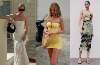 Letné šaty bez ramienok: Komu pristanú a ako ich nosiť s eleganciou