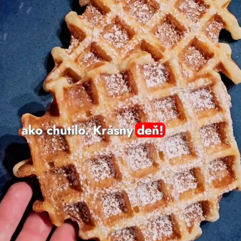 belgické vafle