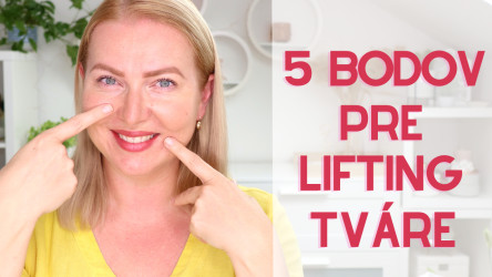 VIDEO: Rýchla liftingová masáž tváre – spoznaj 5 bodov na tvári pre prirodzený lifting tváre