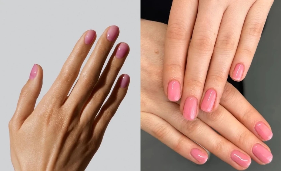 rose water nails