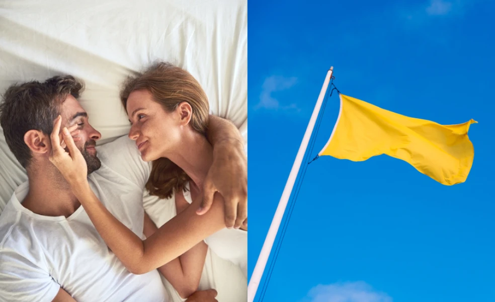 yellow flags vo vzťahu