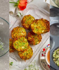 Slané cuketové muffiny s cottage cheese podľa Kvetky Horváthovej