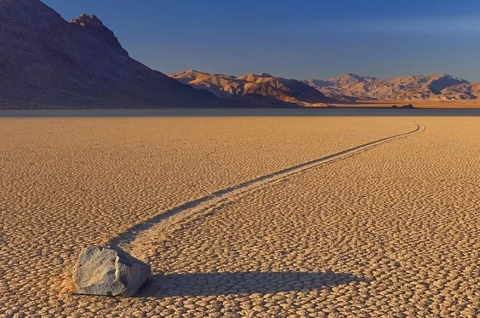 Racetrack Playa, Údolie smrti, USA