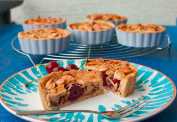 Recept: Višňovo - mandľové tartaletky bez lepku