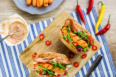 Recept: Chilli hot dog
