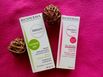TEST: Bioderma - Sébium Pore Refiner na rozšírené póry & Sensibio očný gél - krém