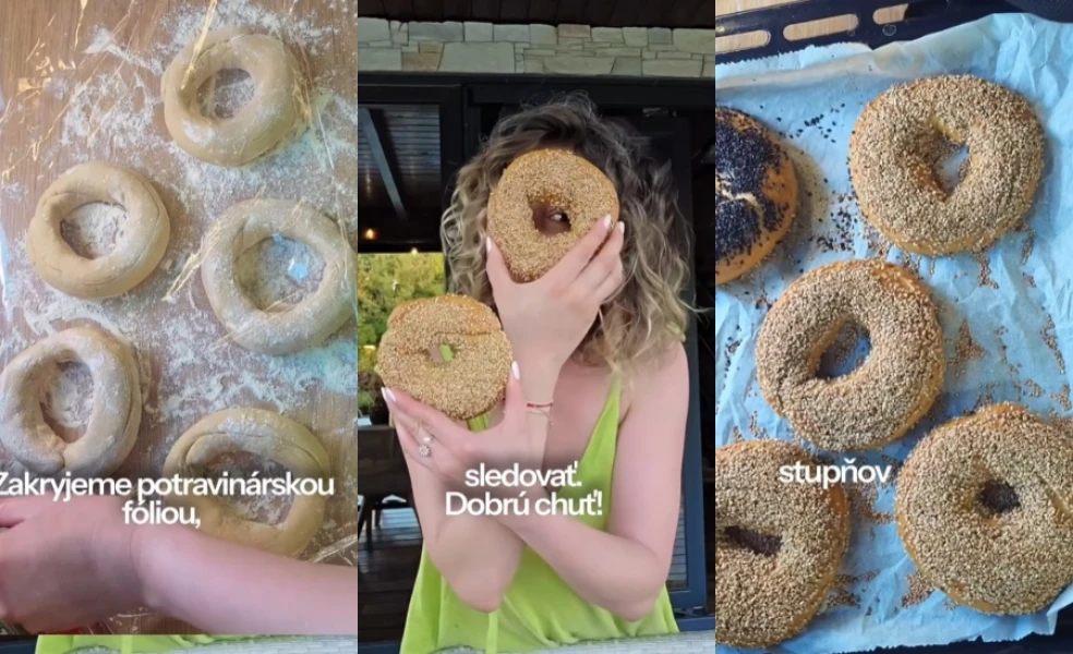 recept na bagel