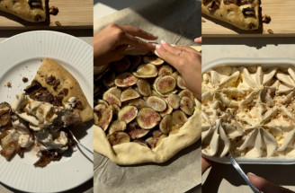 Ľahký koláč plný leta: Vegánska figová galetka s vlašskými orechmi