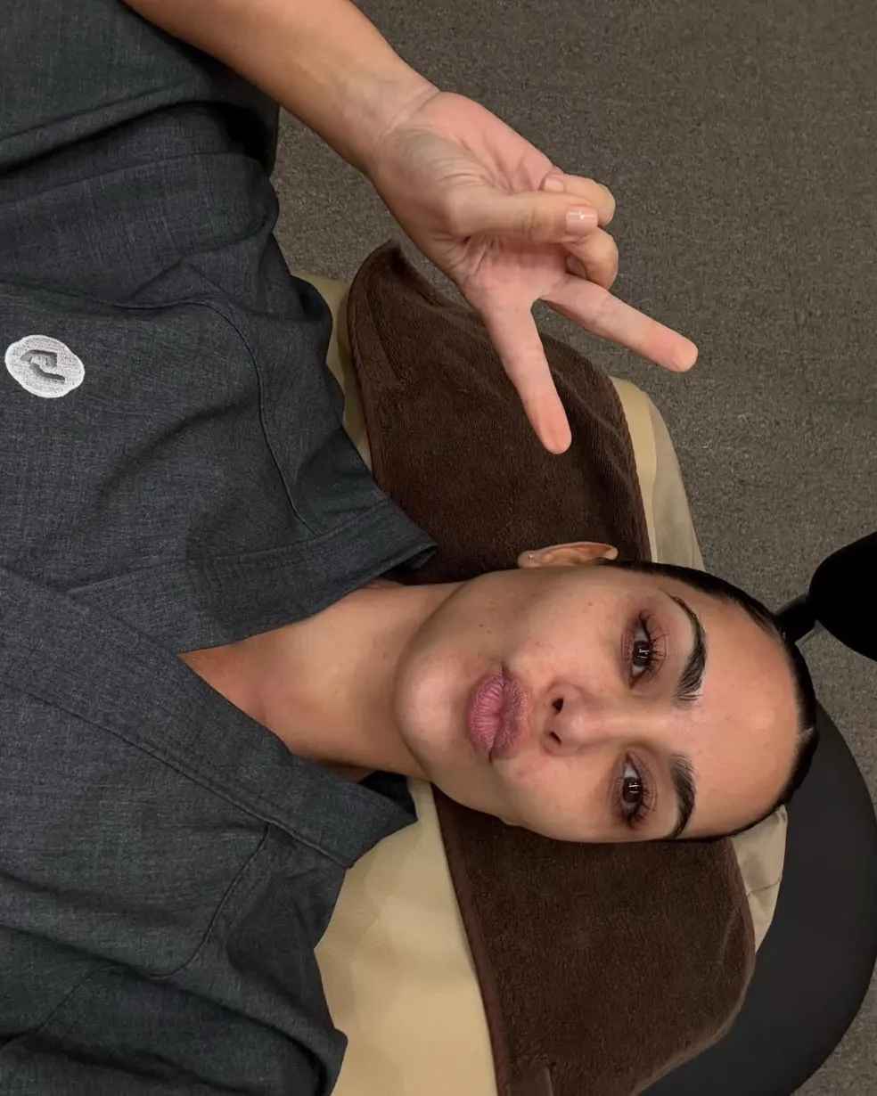 Kim Kardashian pleť