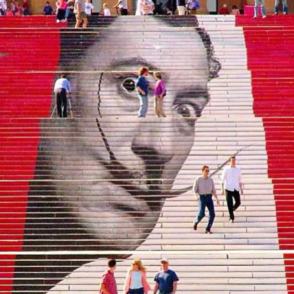 Salvador Dalí schody, Philadelphia, Pennsylvania