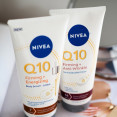 TEST: Nivea Q10 spevňujúce energizujúce telové sérum a spevňujúci krém na krk a dekolt
