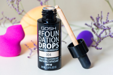 TEST: Hydratačný mejkap GOSH Foundation Drops s SPF10