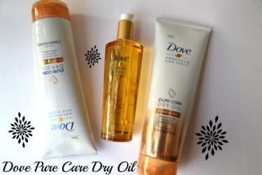 TEST: Dove Pure Care Dry Oil - vlasová starostlivosť