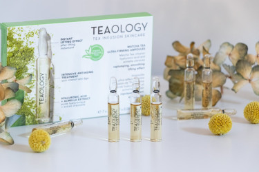 TEST: Intenzívne spevňujúce ampulky Teaology Matcha Tea