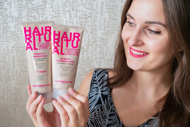 TEST: Šampón a kondicionér pre brunety HAIR RITUAL od značky Dermacol
