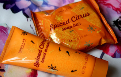 TEST: Oriflame - krém na ruky a mydlo Spiced Citrus