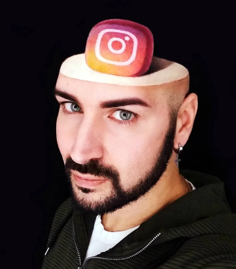 optické ilúzie pomocou make-upu