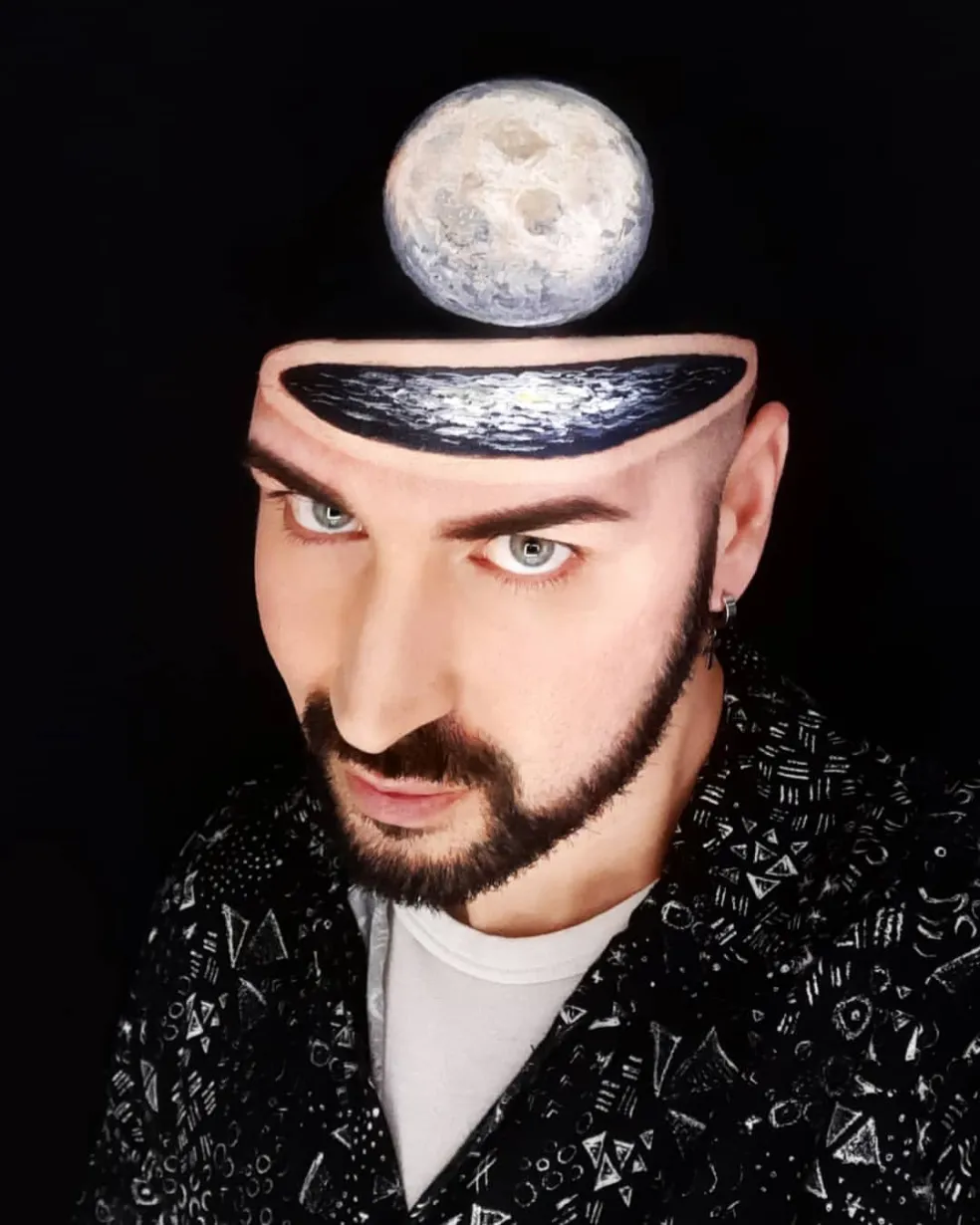 umelecký make-up