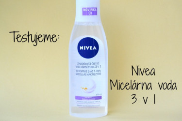 TEST: Nivea - Upokojujúca čistiaca micelárna voda 3v1