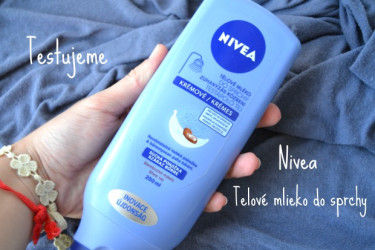 TEST: Nivea - Krémové telové mlieko do sprchy