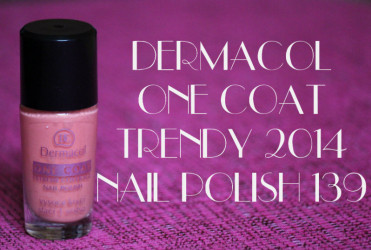 TEST: Dermacol ONE COAT lak na nechty