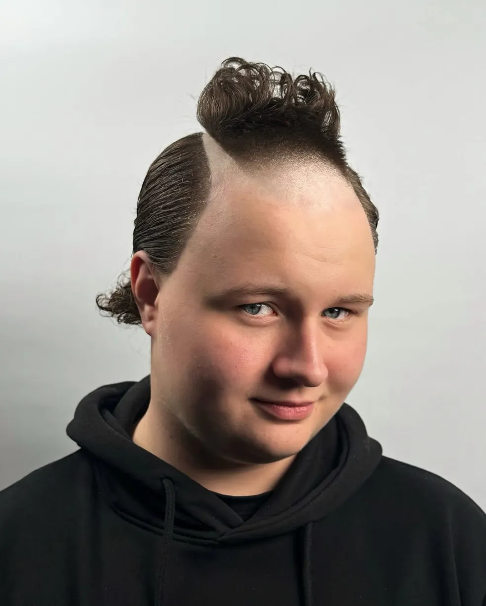 neobyčajné učesy