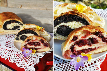Recept: Babičkine kysnuté záviny s tromi plnkami
