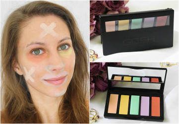 TEST: Gosh Colour Corrector Kit - Paletka farebných korektorov 5v1