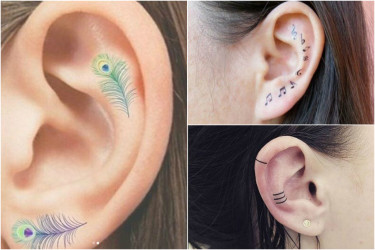 Helix Tattoo – rozkošný trend, ktorý nahrádza náušnice