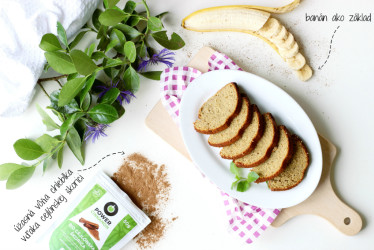 Zdravý recept: Bezlepkový a bezlaktózový banánový chlebík