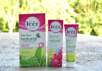 TEST: VEET depilačný krém a voskové pásiky